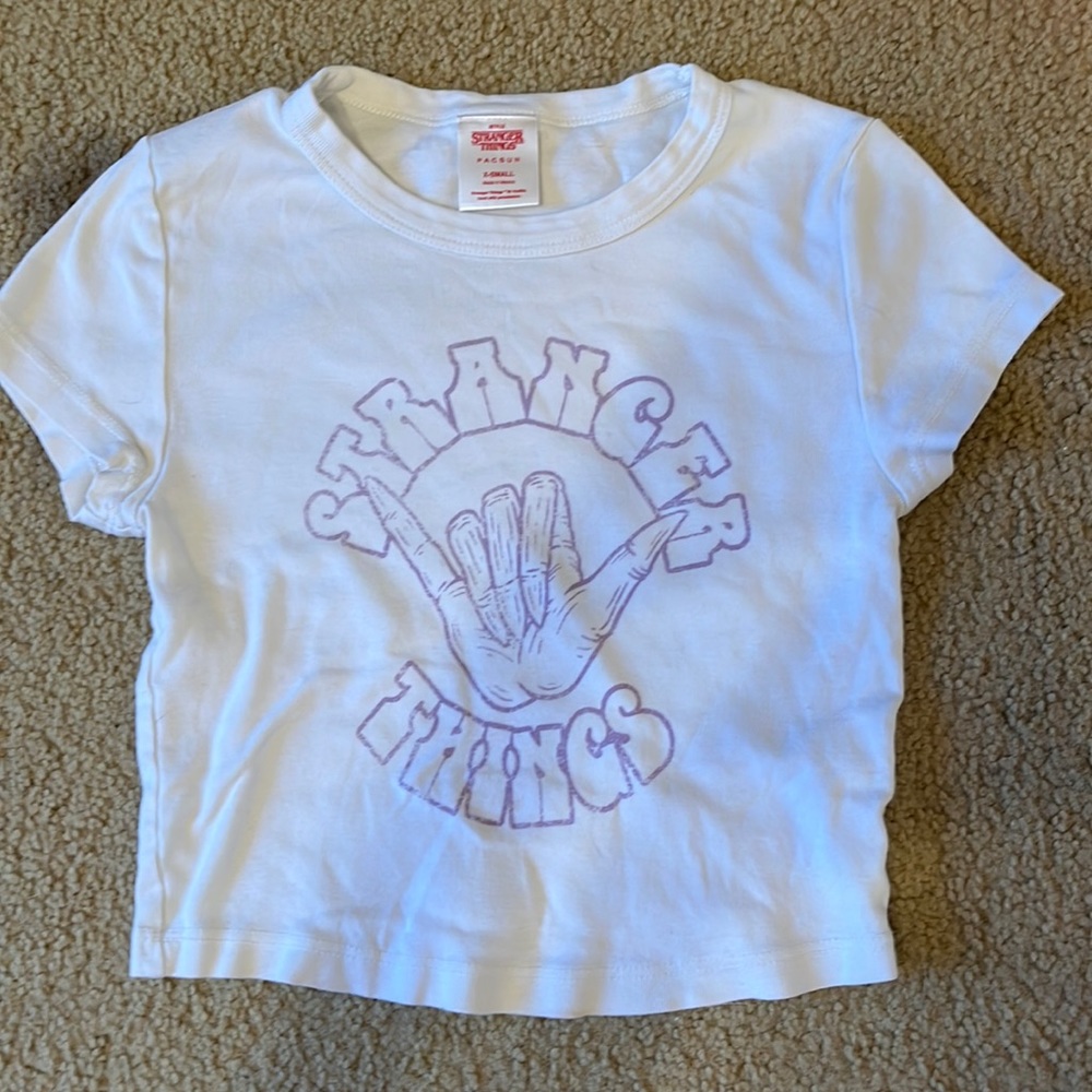 Pacsun Stranger Things baby tee